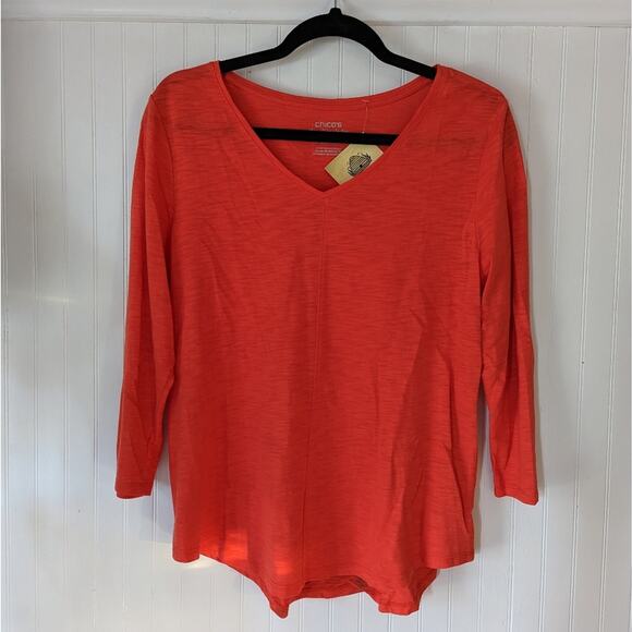 Chico's Tops - Chico's Long Sleeve Tee